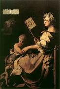 Giovanni Domenico Cerrini Allegory of Human Fragility oil painting artist